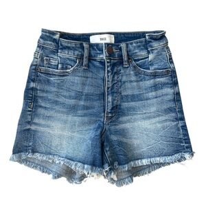 BKE Billie Jean Shorts Distressed Denim Size 24-Altered